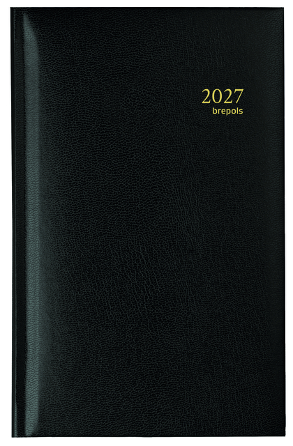 agenda, kalender, 2027, leder, rugged