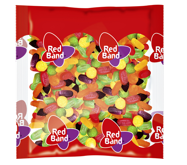 snoep, gel candy, kleine snoep, fruitige snoepjes, zakje snoep