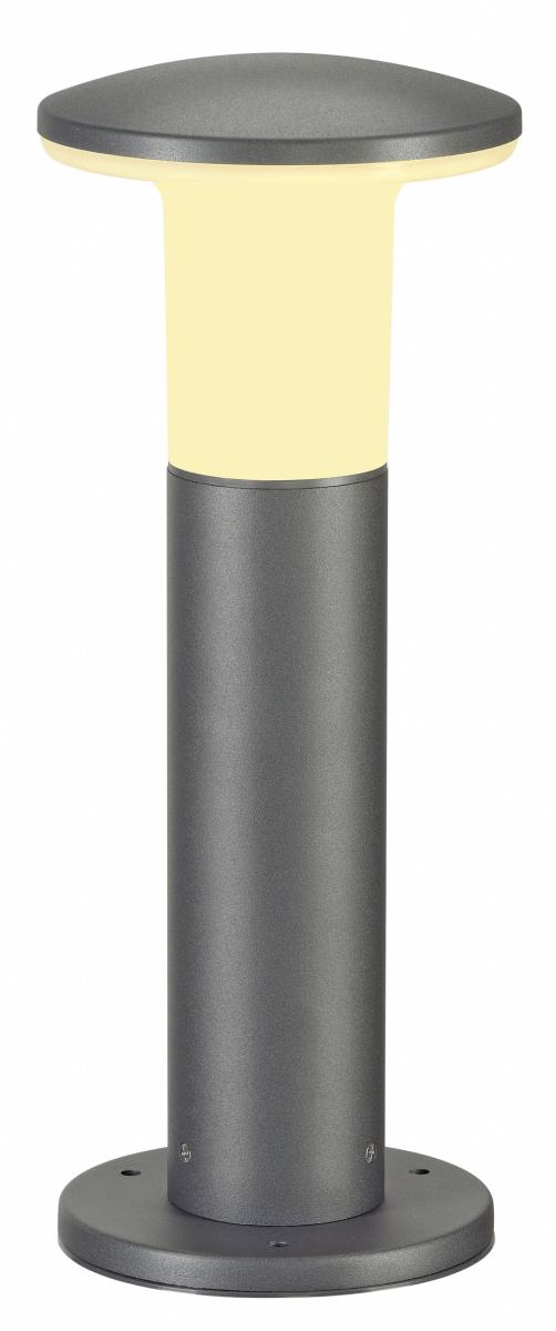 tuinlamp, LED, buiten, staander, grijs
