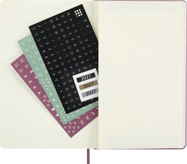agenda, planner, stickers, labeltapes, kalender 2027