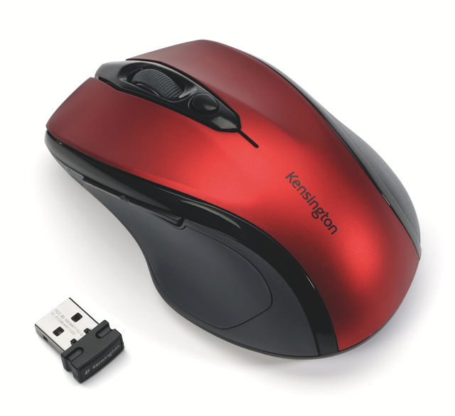 Muis Kensington Pro Fit draadloos rood