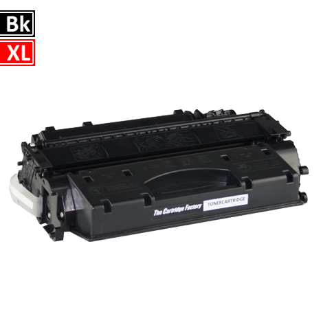 Huismerk Toner - HP 05X (CE505X) compatibel, zwart (extra hoge capaciteit)