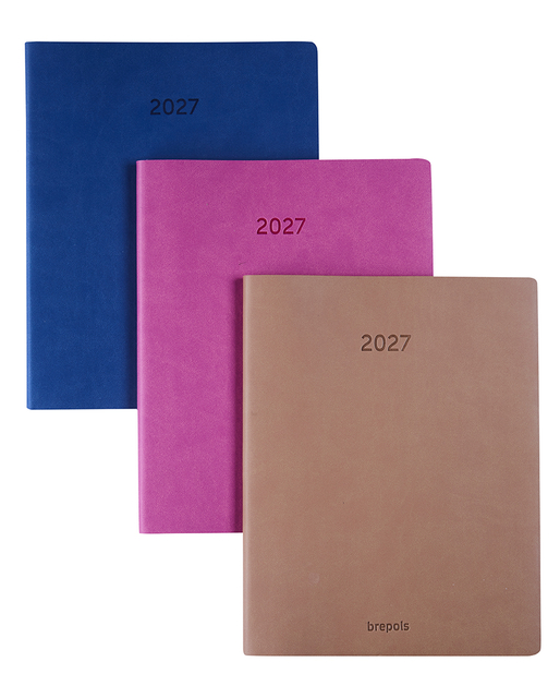 agenda, notitieboek, 2027, kaftkleuren, kleurset