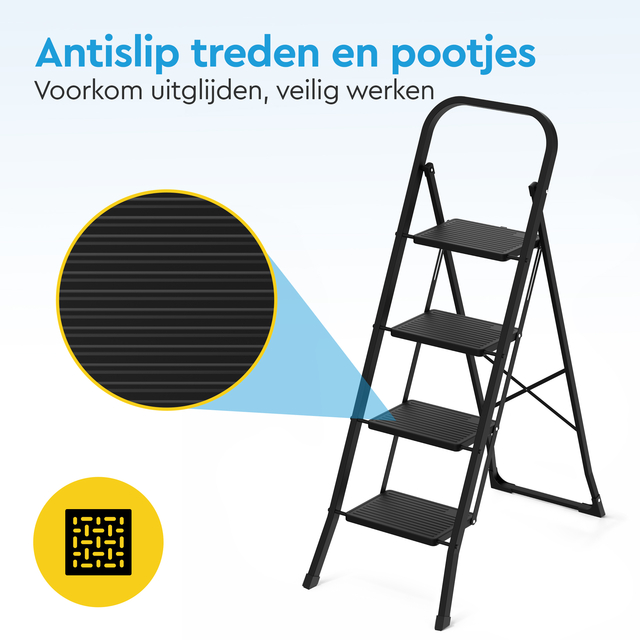 tredtrap, staptrap, ladder, niet-slip, kantbescherming