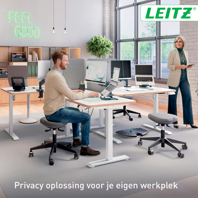 kantoor, werkplek, computers, bureau, kantoorstoelen
