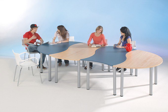 SoooRounD " Tafelronde I"  bestaande uit 4 tafels
