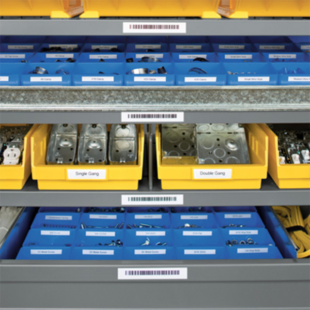 Labelprinter Dymo Rhino 4200 industrieel azerty 19mm geel in koffer