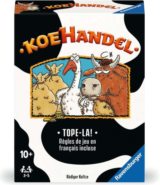 bordspel, koehand, toep-la, frans regels, 10+