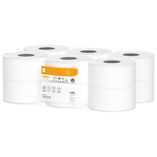 toiletpapier, papierrollen, kokerrolletjes, romppapier, emmerklare verpakking