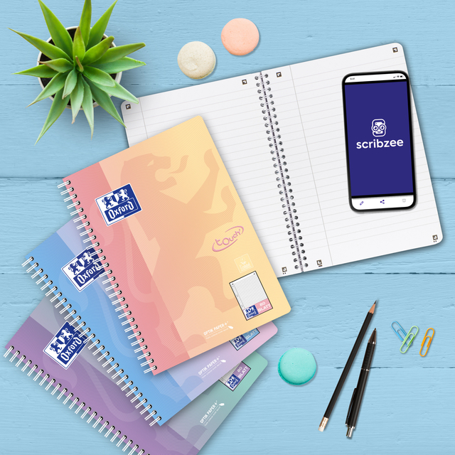 notebooks, spiral notebook, colorful notebook, Oxford, stationery