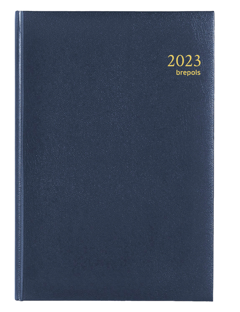 Agenda 2027 Brepols Saturnus Lima 7dagen/2pagina's blauw