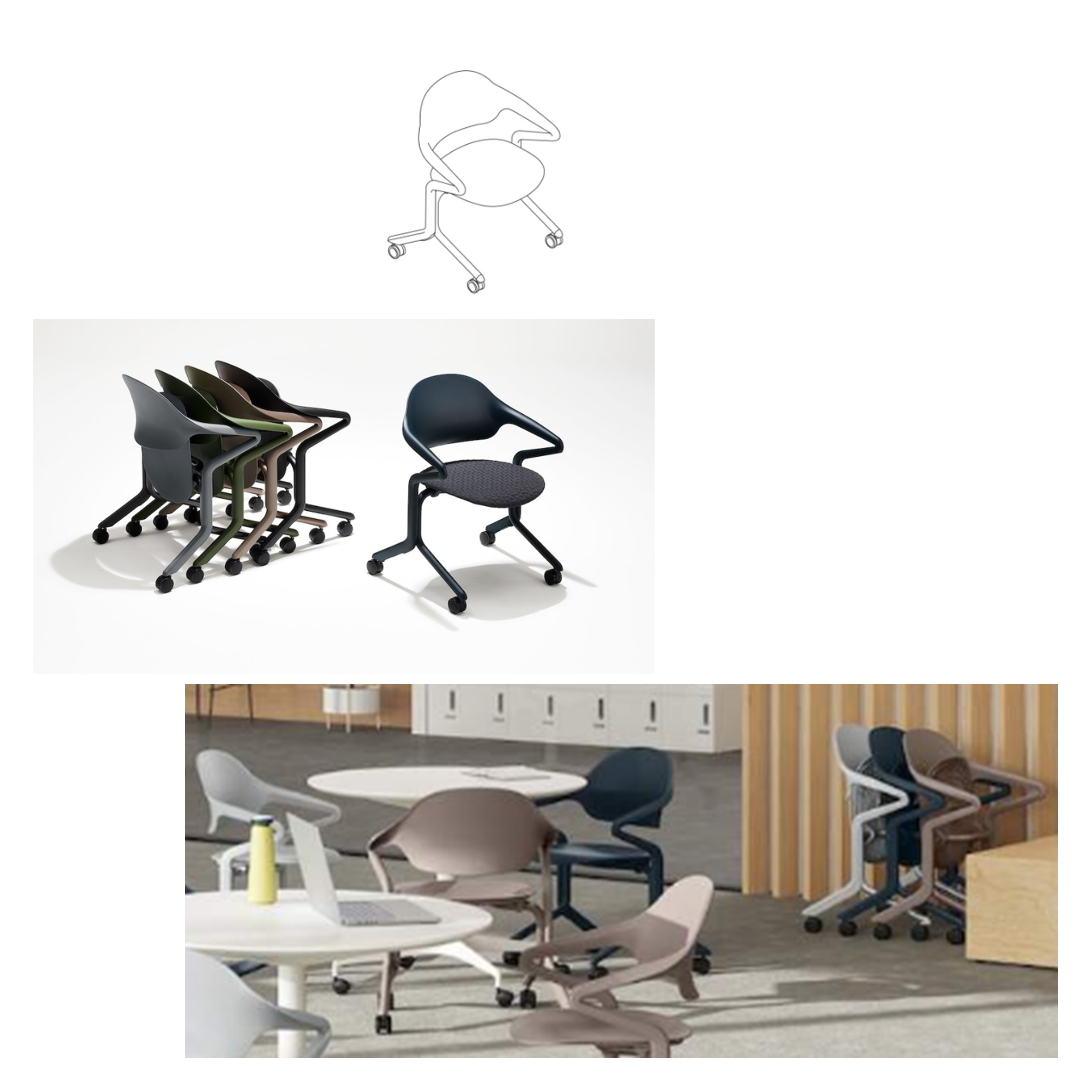 De revolutionaire Fuld Nesting Chair; een ergonomisch en praktisch meesterwerk De revolutionaire Fuld Nesting Chair; een ergonomisch en praktisch meesterwerk