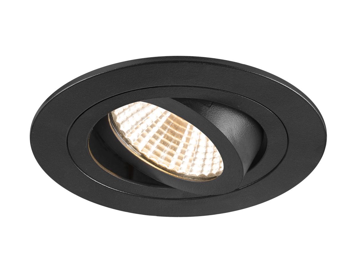 inbouwspot, downlight, spot, mat zwart, reflector