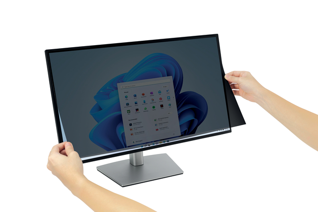 computermonitor, touchscreen, breedbeeldscherm, zwart scherm, verstelbare standaard