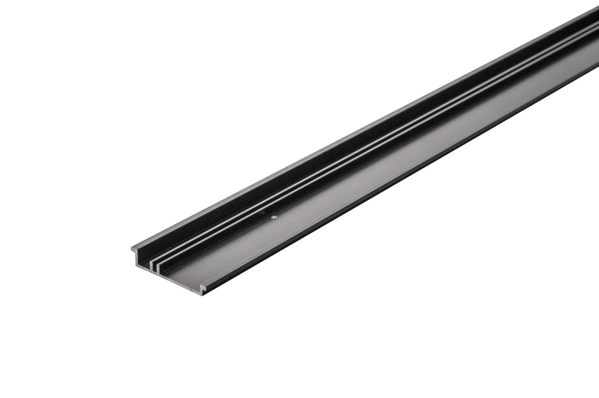 aluminium rail, profielrail, glijdende rail, metalen spoor, railensysteem