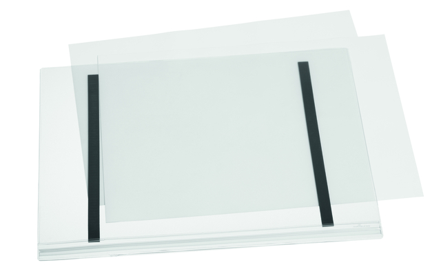 glazen plaat, glasplaat, transparant, glazen documenthouder, magneetklip