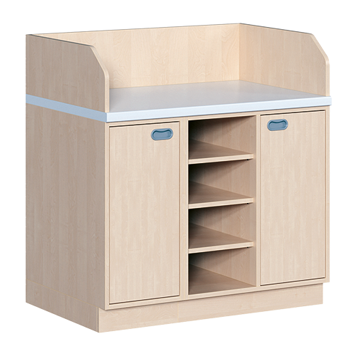 Commode, drie rijen