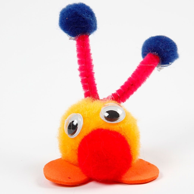knuffel, pluche, snoepfiguur, slapende oor, oranje geel snuit
