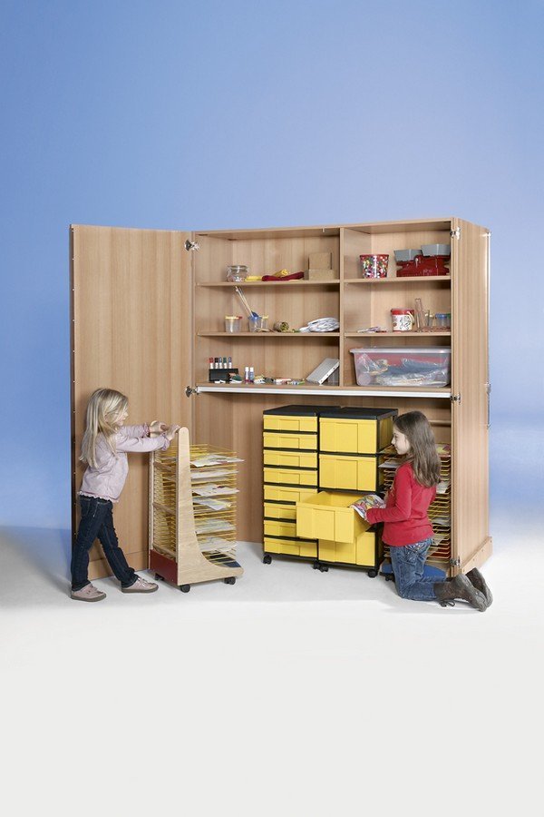 Kasten en opbergmiddelen