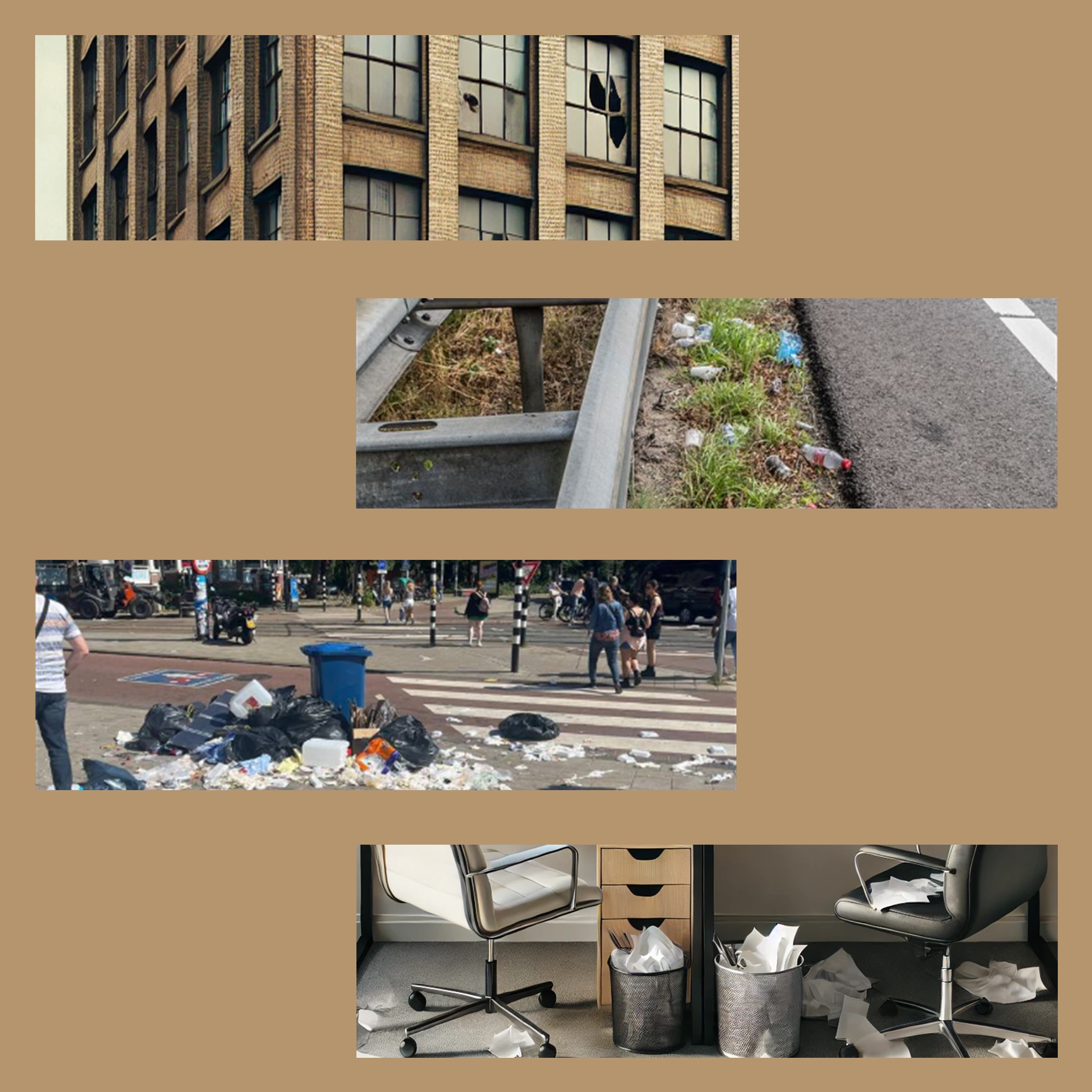 De Broken Window Theory en de invloed op kantoorinrichting: een fris perspectief De Broken Window Theory en de invloed op kantoorinrichting: een fris perspectief