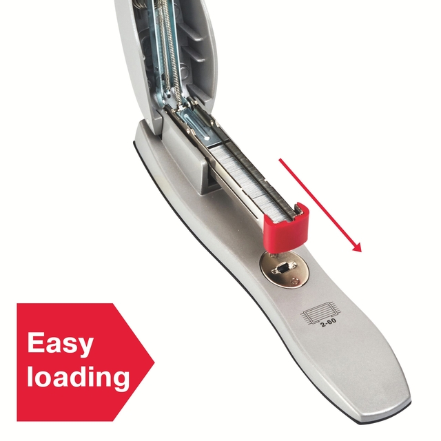 stapler, kantoor, legerings, zilver, openingssleutel