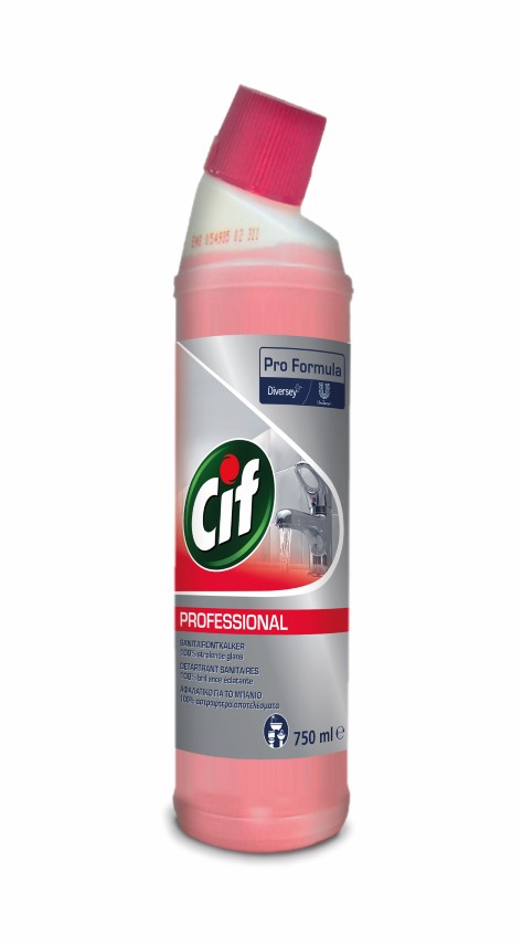Cif Pro Formula 2in1 Sanitairontkalker 6x750ml
