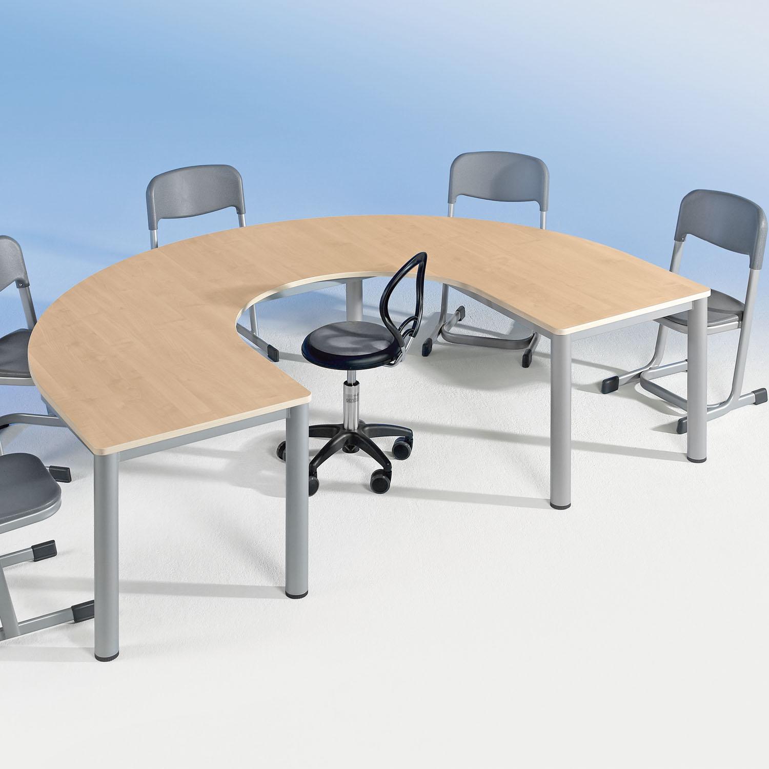 Hoefijzervormige tafel " Lipizzaner" ,