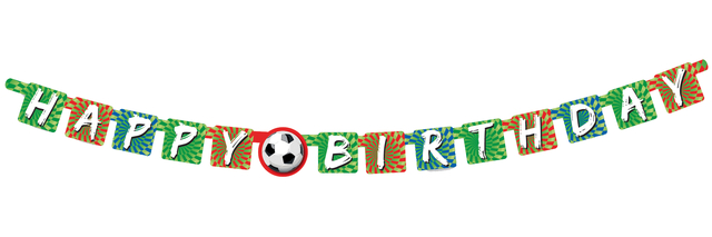 taarten, versieringen, slap banner, bal, voetbal