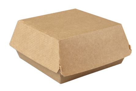 Depa Biodore hamburger box 115x115x65mm FSC 6x50 stuks