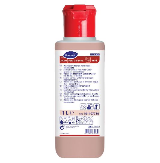 Taski Sani Cid Sanitairreiniger W1d Doseerflacondoos 6x1ltr
