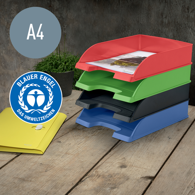 portofolio, mape, document trays, A4, kleurig stapel