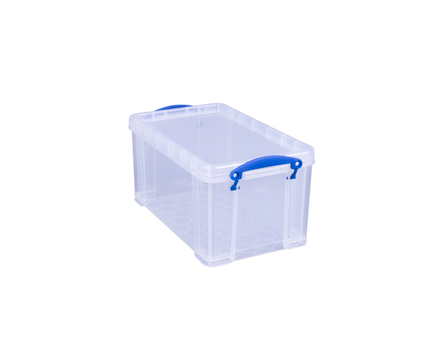 Opbergbox Really Useful 8 liter 340x200x175mm transparant wit