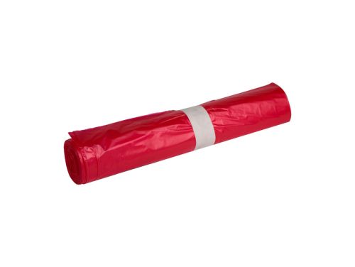 Afvalzak Powersterko Recy 70x110cm Rood T30 15x20st