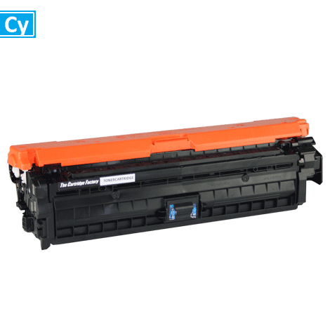 Huismerk Toner - HP 307A (CE741A) compatibel, cyaan