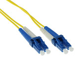 ACT 25 meter LSZH Singlemode 9/125 OS2  glasvezel patchkabel duplex met LC connectoren