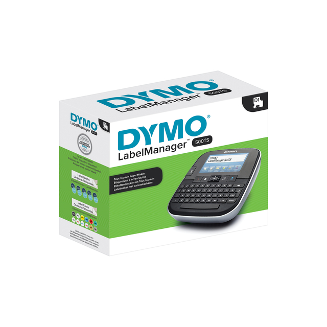 Labelprinter Dymo LabelManager 500TS draagbaar qwerty 24mm zwart