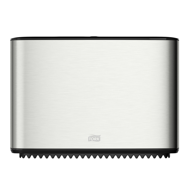 Toiletpapierdispenser Tork Image Lijn Mini jumborol T2 Image-Gesloten- rvs 460006