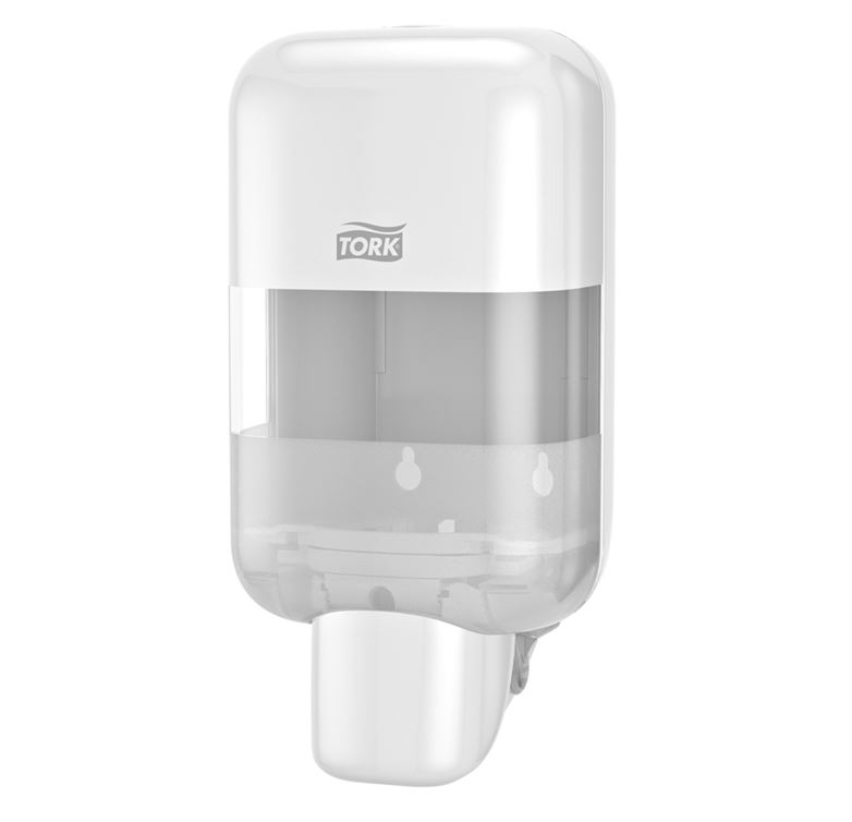 Tork Mini Vloeibare Zeep en Handdesinfectie Dispenser S5 Wit