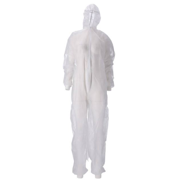 CMT Coverall  Non Woven PP Wit Maat XXXL doos 50 stuks