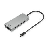 ACT USB-C 4K / 8K 30Hz dockingstation voor 1 HDMI monitor, 2,5 Gigabit ethernet, USB-C 10Gbps, USB-A 10Gbps, 3,5mm audio, PD pass-through