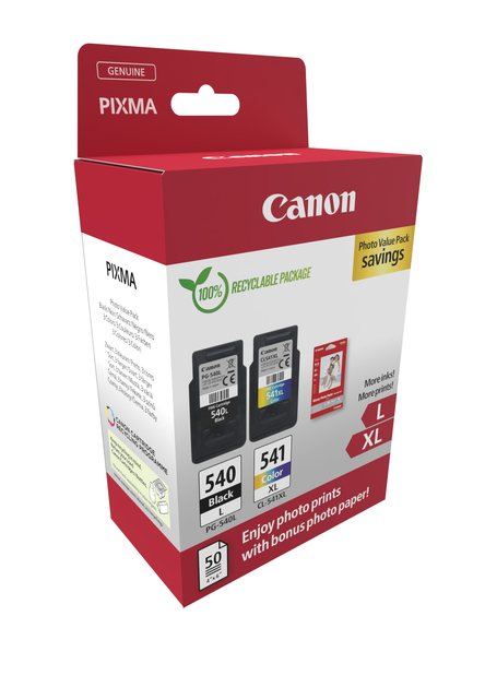 printer ink, inktcartridge, kleurinkt, Canon PIXMA, XL
