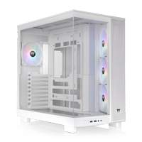 Thermaltake View 380 XL TG ARGB | Mid Tower Case | Snow (CA-11E-00M6WN-00)