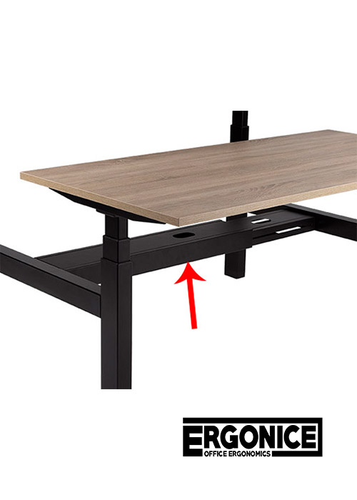 Kabelbak Duo Rise-Zwart