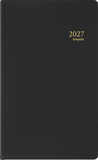 jurk, agenda, notitieboek, softcover, zwart