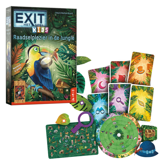 Spel EXIT Kids Raadselplezier in de jungle