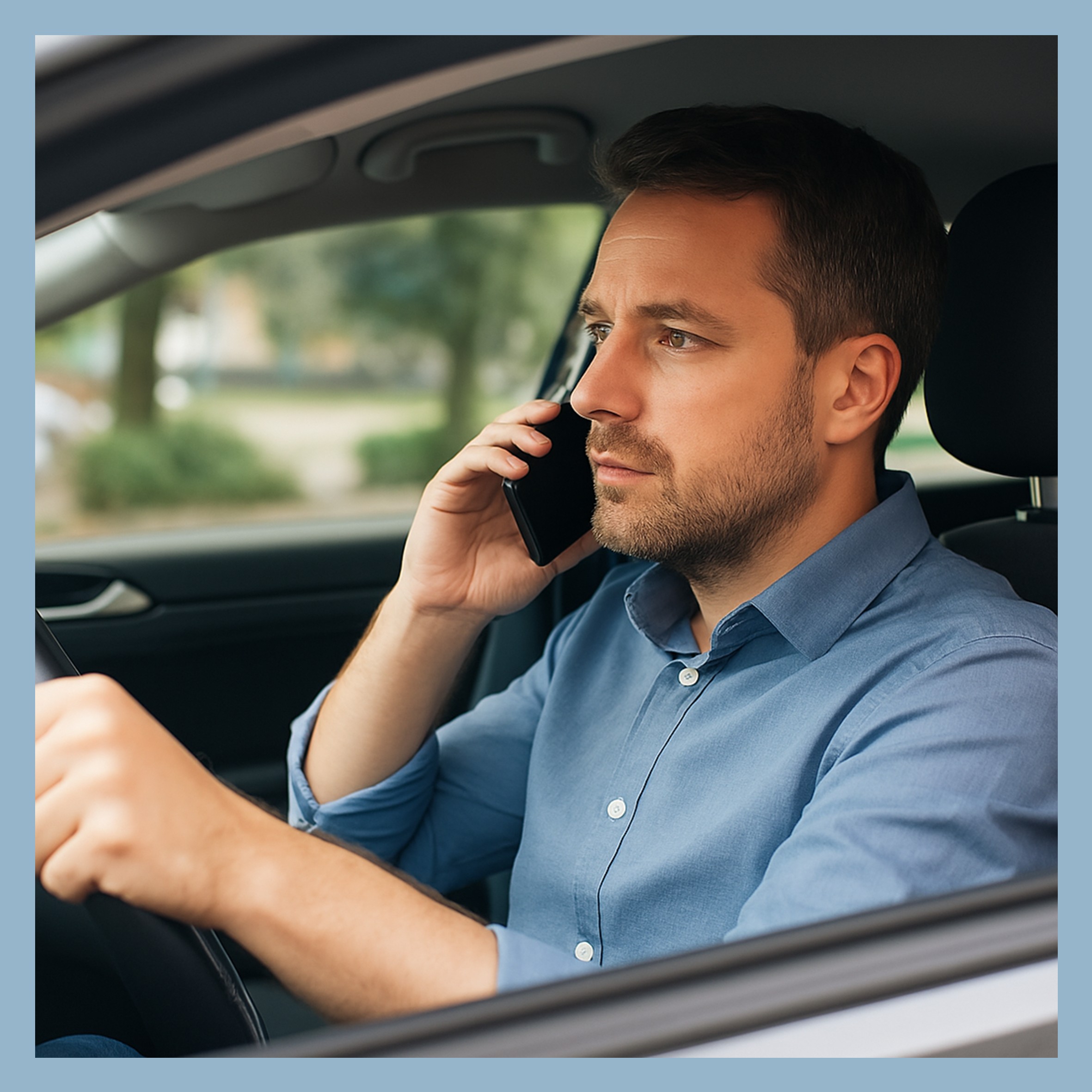 Waarom we blijven bellen achter het stuur (en wat dat zegt over onze gewoontes op het werk) Waarom we blijven bellen achter het stuur (en wat dat zegt over onze gewoontes op het werk)