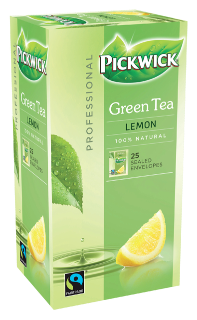 Thee Pickwick Fair Trade green lemon 25x1.5gr