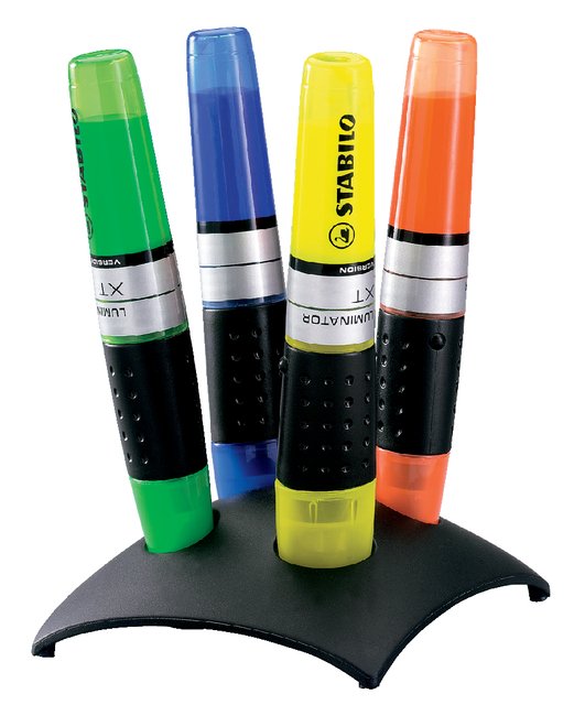 Stabilo luminator 4 stuks anti uitdrogen