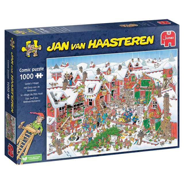 puzzel, koffer, illustratie, kerst, hobby