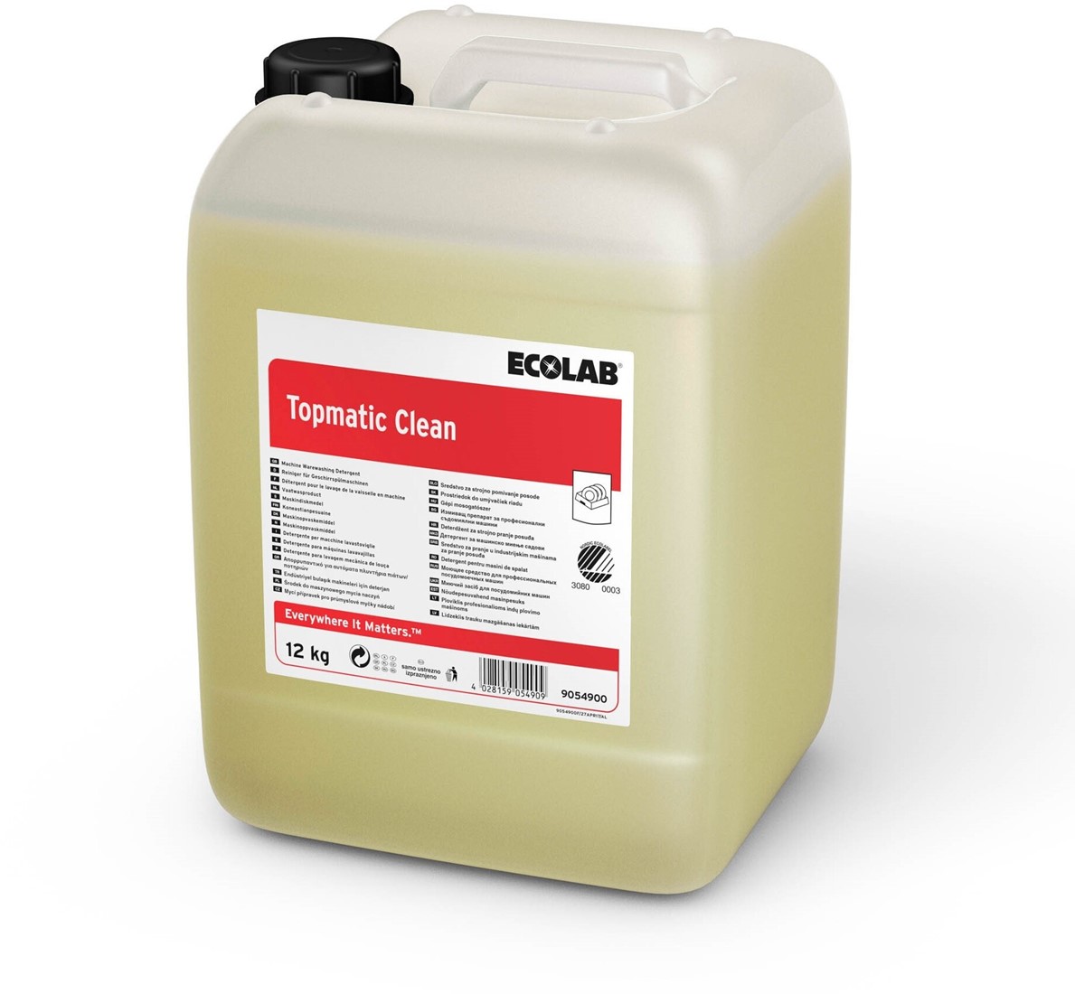 Ecolab Topmatic Clean Vaatwasmiddel 12kg per stuk